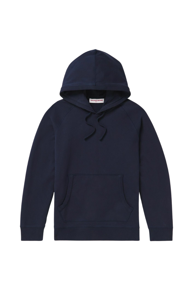 Orlebar Brown hoodie in navy