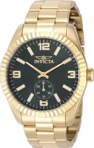 Invicta watch in gold
