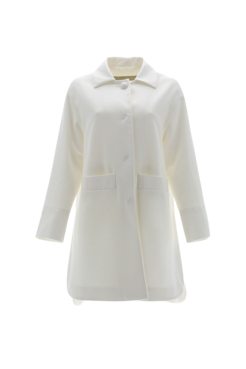 Herno coat in white