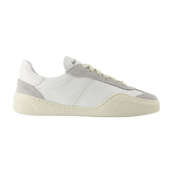Acne Studios Lambskin sneaker in white