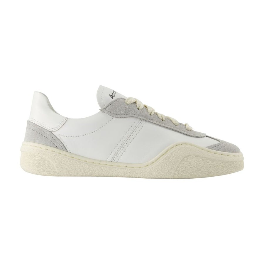 Acne Studios Lambskin sneaker in white