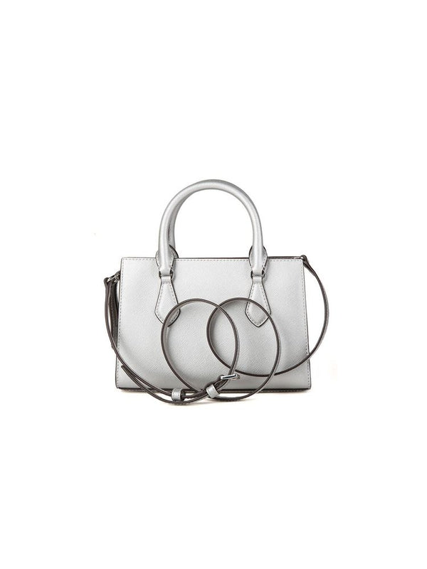 Michael Kors 45% Thermoplastic Polyurethane shoulder bag in silver