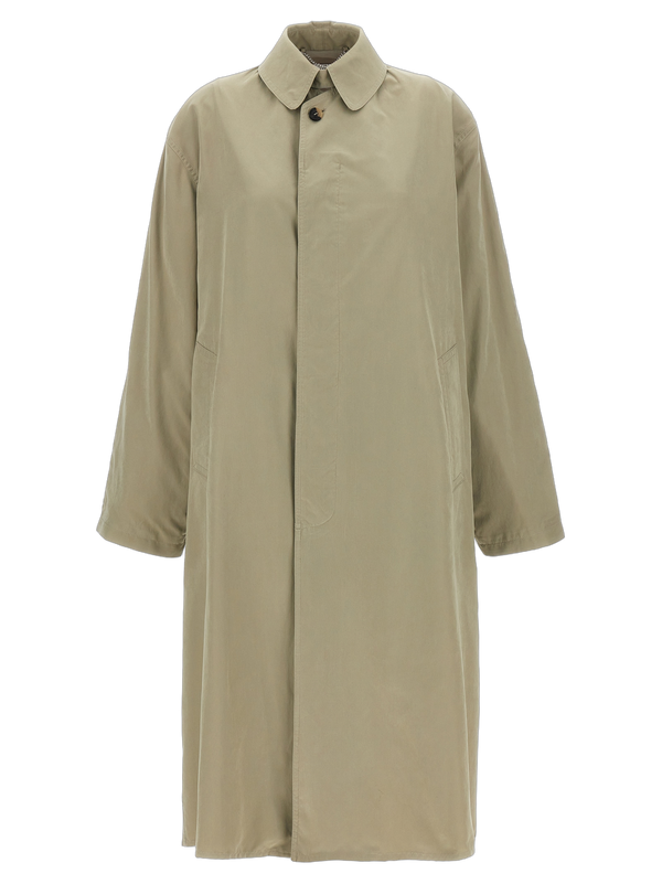 Maison Margiela 87% Polyester coat in beige