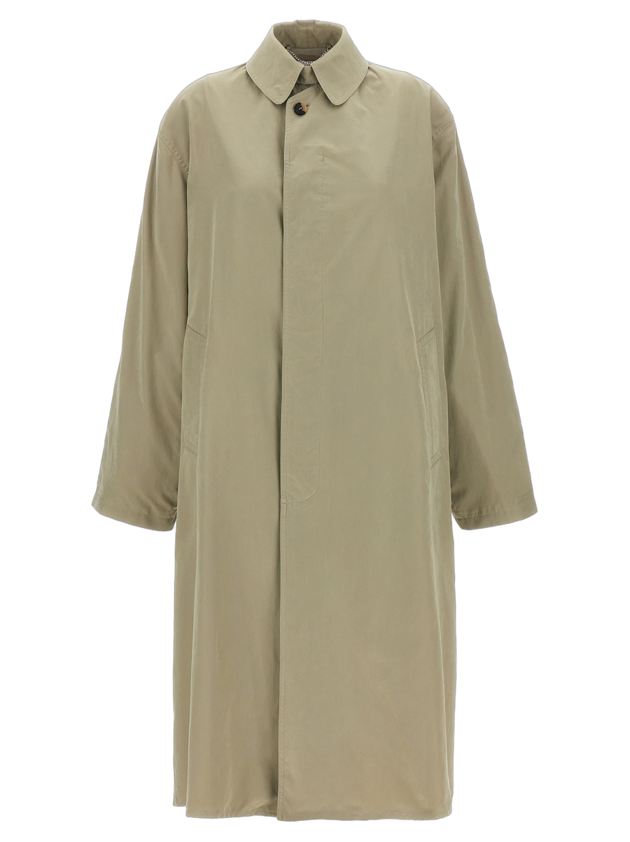 Maison Margiela 87% Polyester coat in beige
