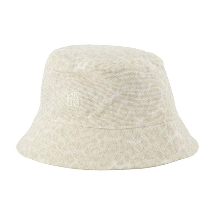 Anine Bing A-12-12106-MTL20 Cotton bucket hat in beige