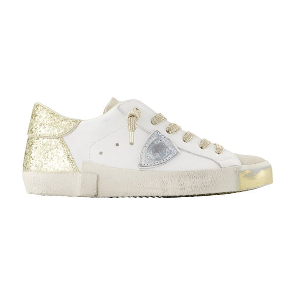 Philippe Model Calfskin sneaker in white