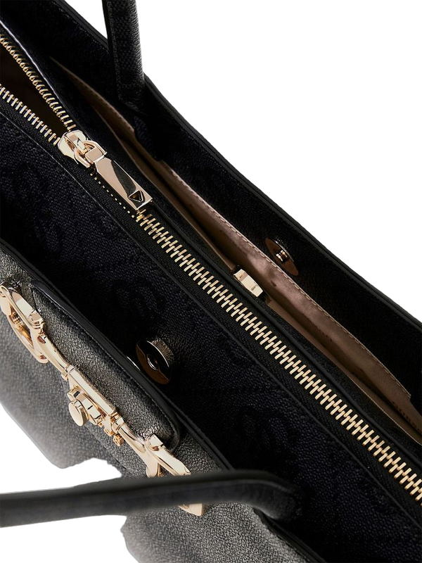 Guess 100% Polyurethane tote bag in black