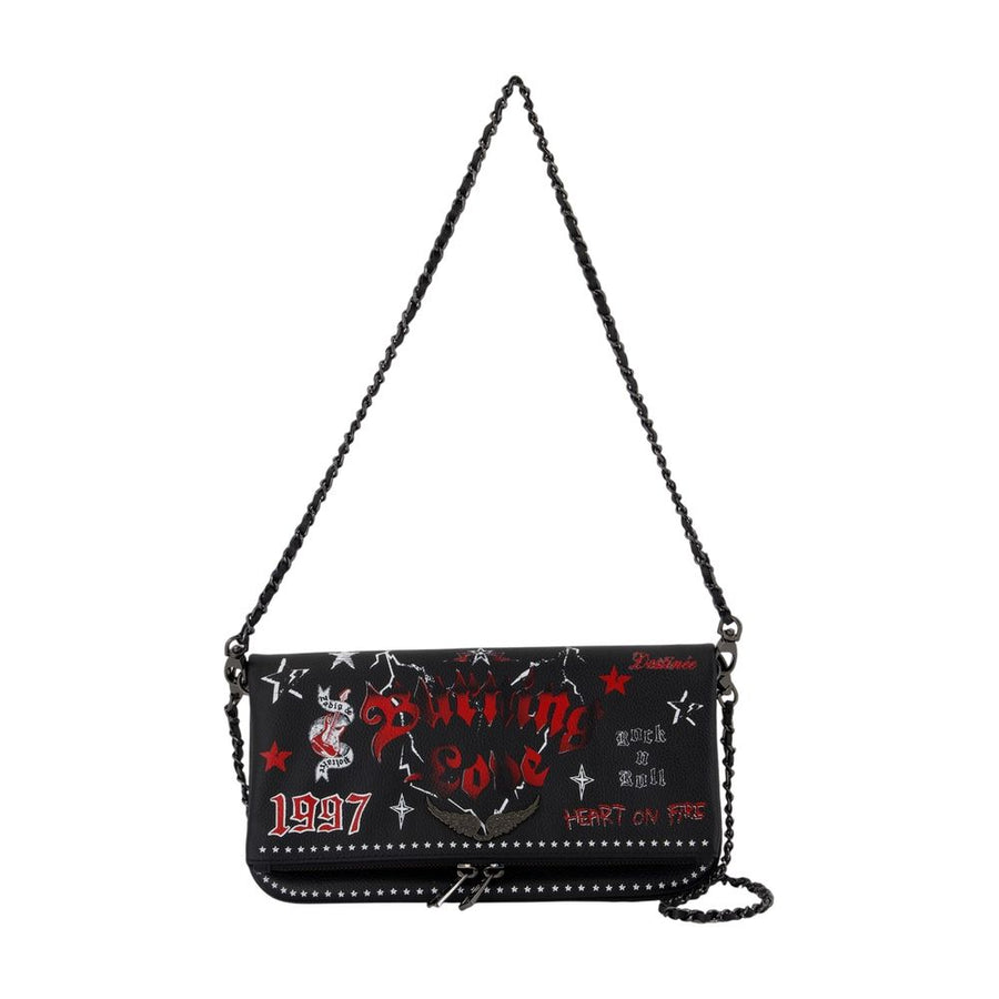Zadig & Voltaire Calfskin wallet in black