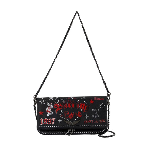 Zadig & Voltaire Calfskin wallet in black