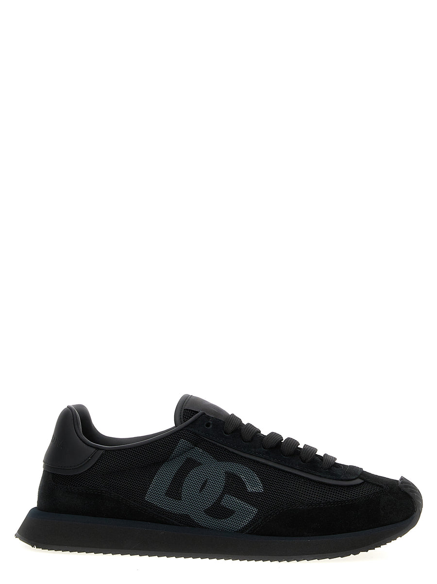 Dolce & Gabbana 70% calf leather sneaker in black