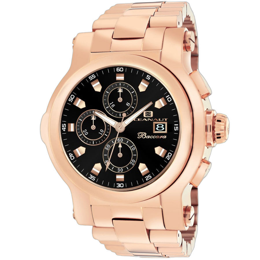 Oceanaut Stainless steel case watch in rose gold