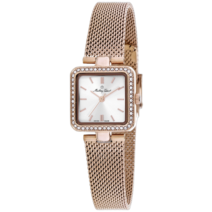 Mathey Tissot Stainless steel case watch in rose gold