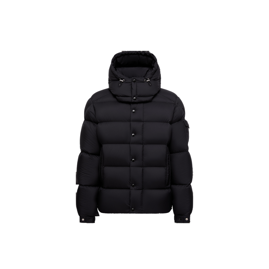Moncler Nylon down jacket in black