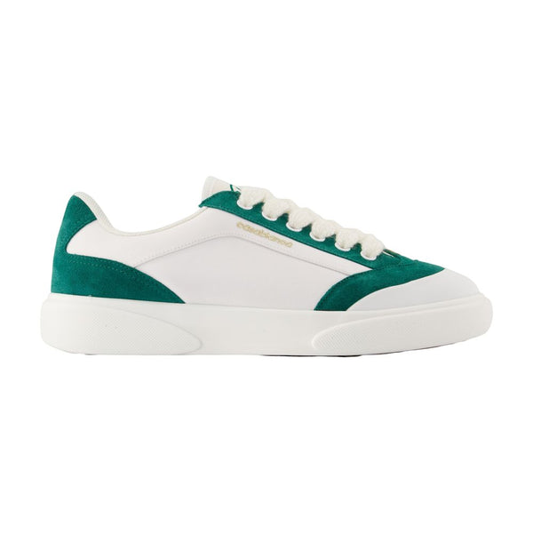 Casablanca calfskin sneaker in green