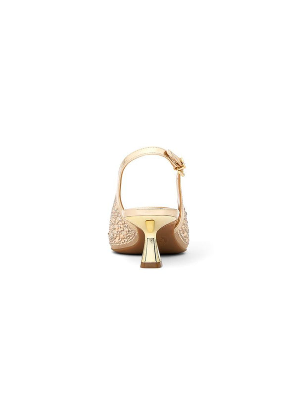 Michael Kors Polyurethane heel in pale gold
