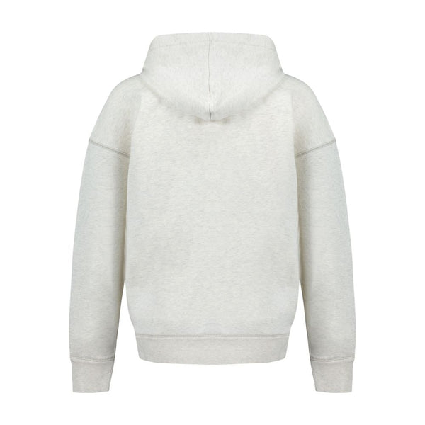 Isabel Marant Cotton hoodie in white