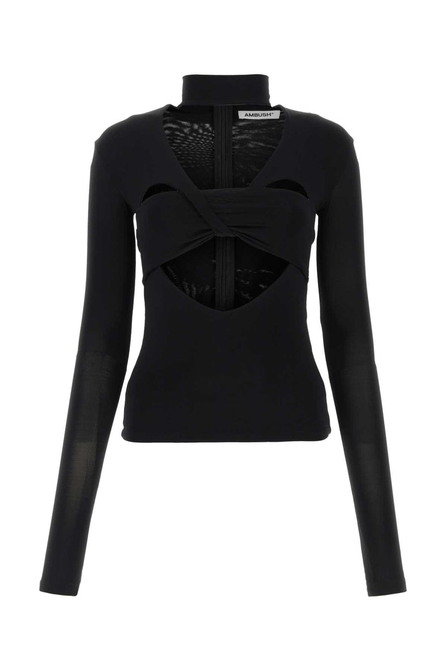Ambush 92% Viscose top in black