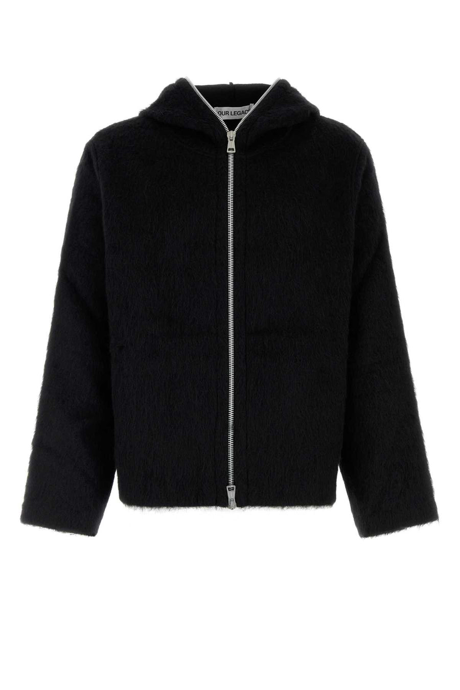 Our Legacy Blahaiwoo 36% Wool cardigan in black