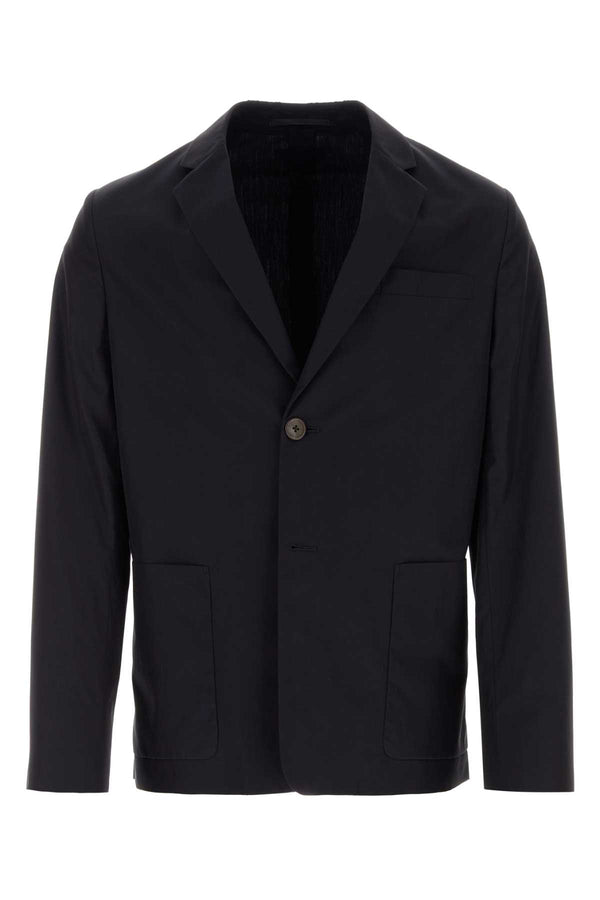 Prada 100% Cotton blazer in navy