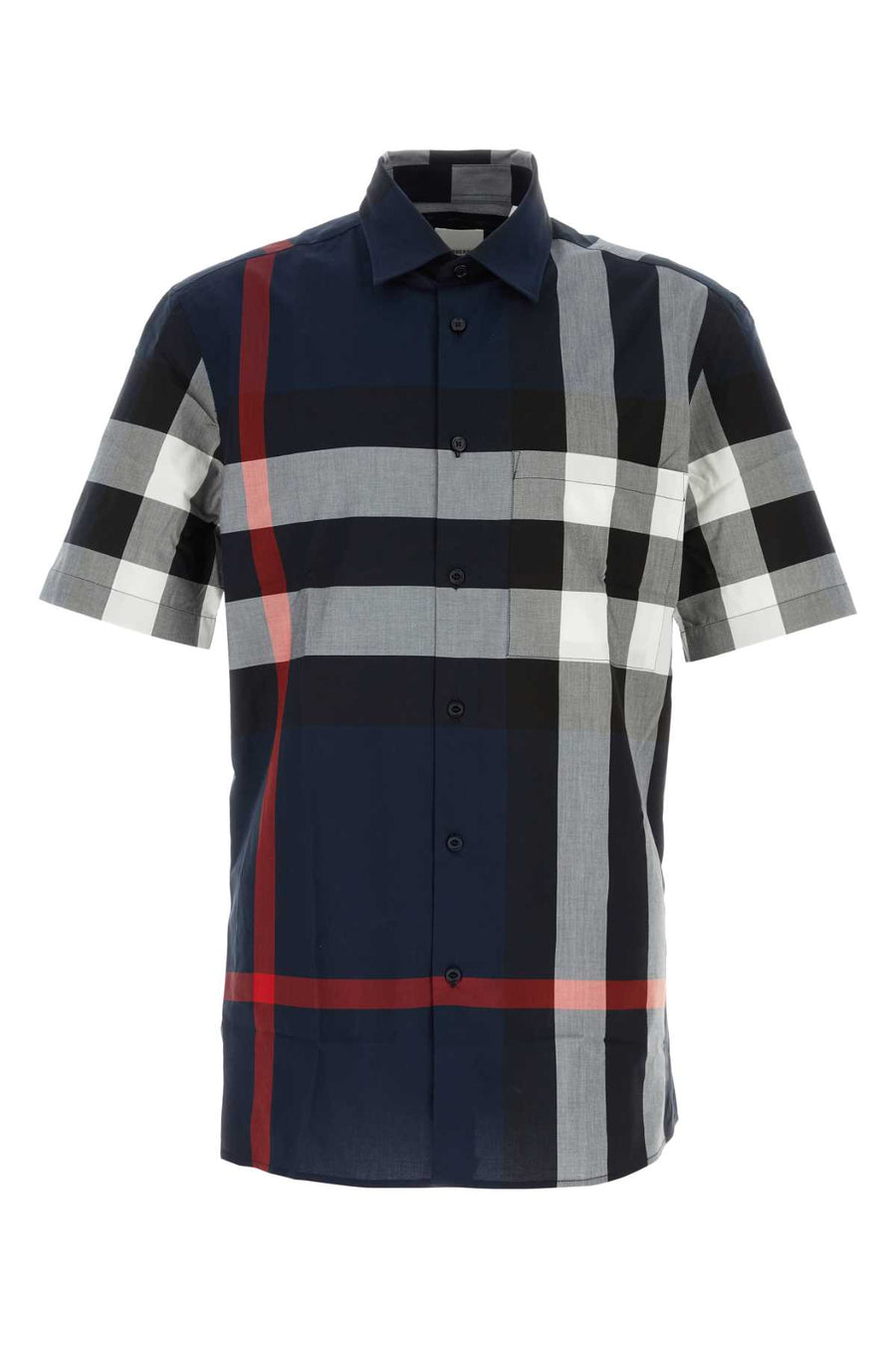 Burberry 100% Cotton shirt in navy