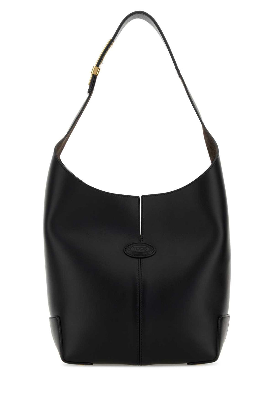 Tod's Sacca Exterior: 100% Calf bucket bag in black
