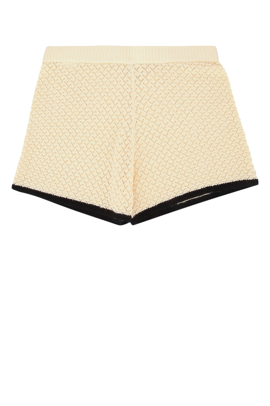The Garment Pants Wool short trousers in cream
