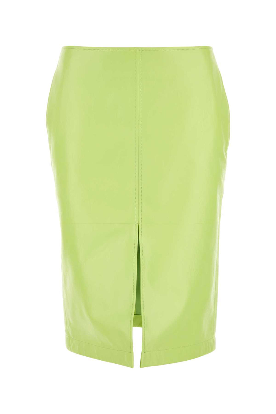 Bottega Veneta 100% Shearling skirt in yellow