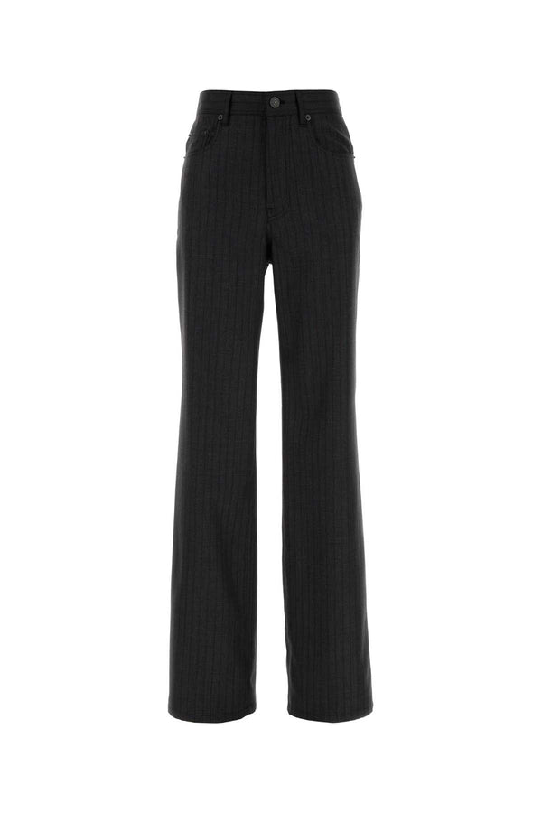 Balenciaga Pants Exterior: 100% Wool trousers in gray