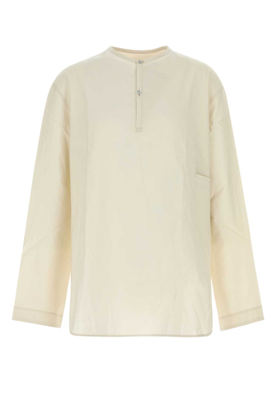 Lemaire 80% Cotton 20% Silk shirt in beige