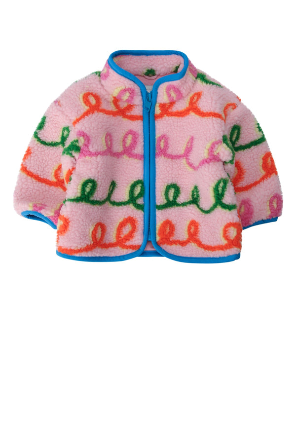 Stella Mccartney Kids 100% Polyester jacket in pink