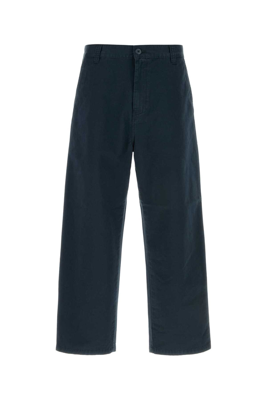 Carhartt Wip Pant 100% Cotton trousers in navy