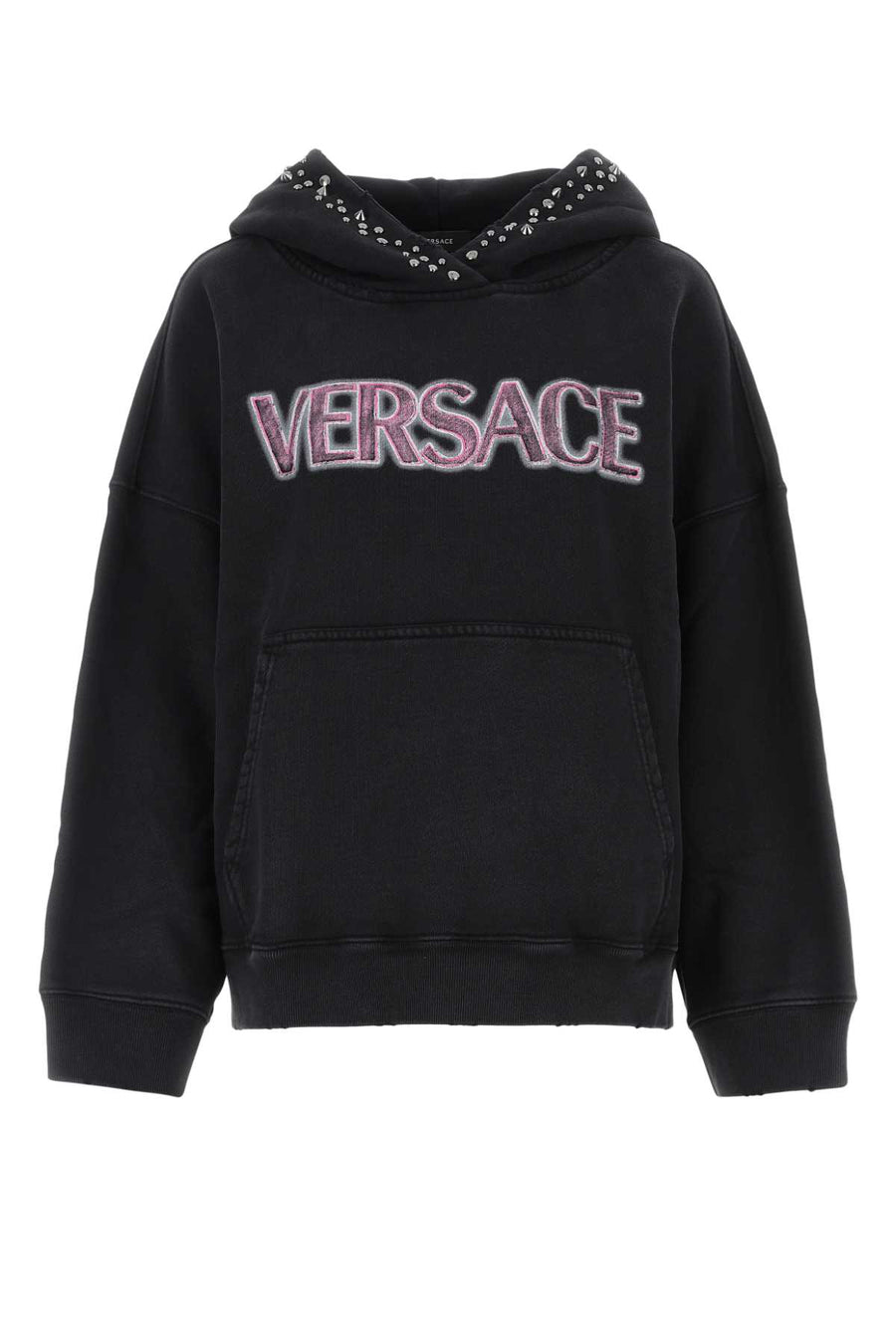 Versace 100% Cotton sweatshirt in black