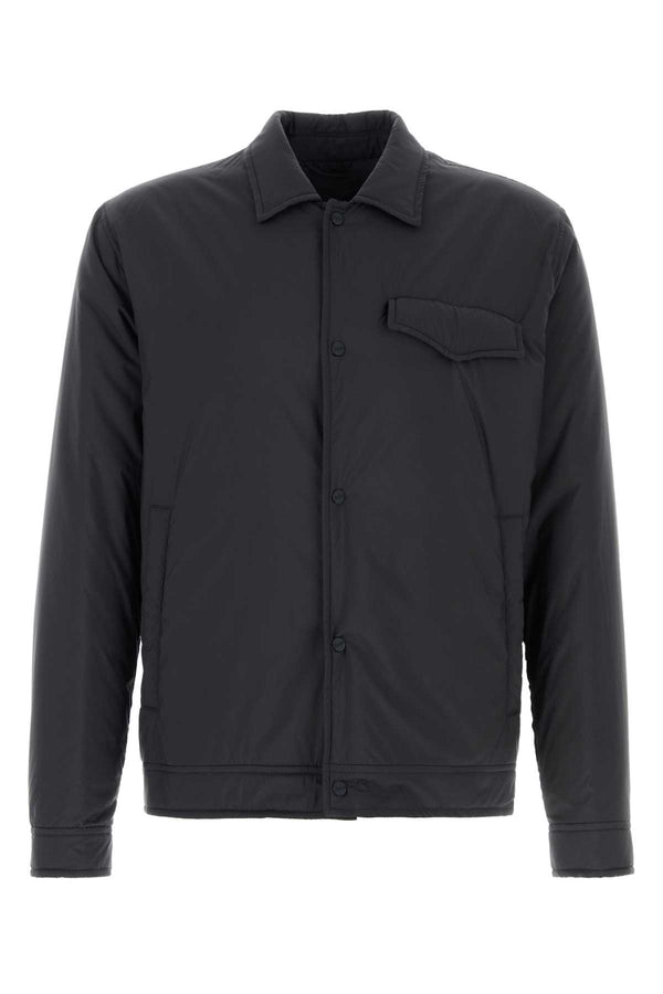 Herno Exterior: 100% Polyester jacket in blue