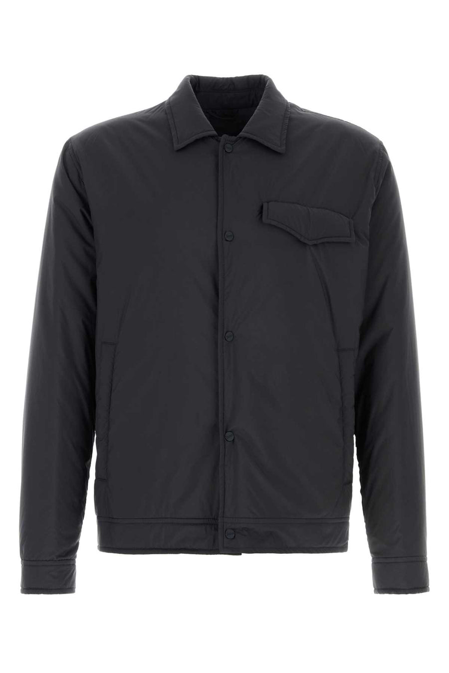 Herno Exterior: 100% Polyester jacket in blue