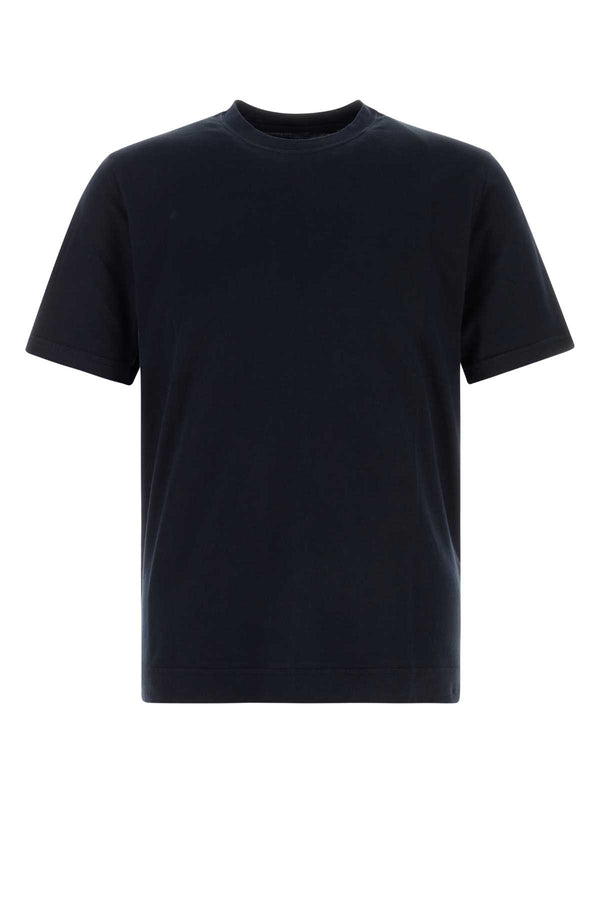 Fedeli Shirt 100% Cotton t-shirt in navy