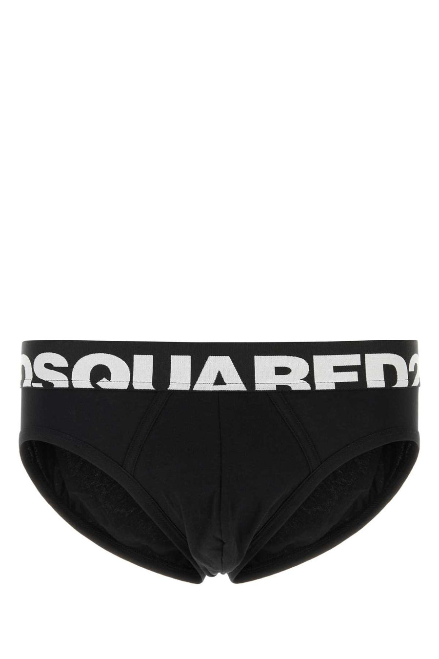 Dsquared2 94% Cotton 6% Elastane brief in black