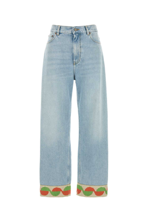 Valentino Garavani 100% Cotton jeans in blue