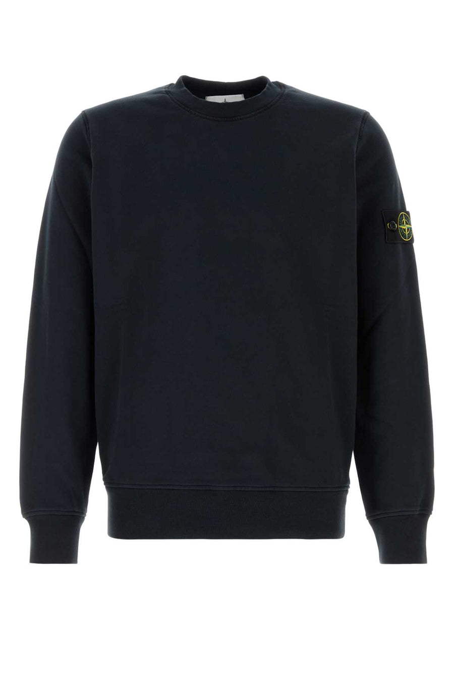 Midnight Blue Cotton Sweatshirt Exterior: Felpe