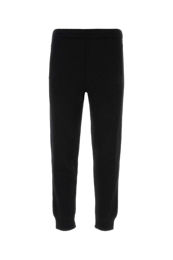 Prada 70% Virgin wool 30% Cashmere trousers in black