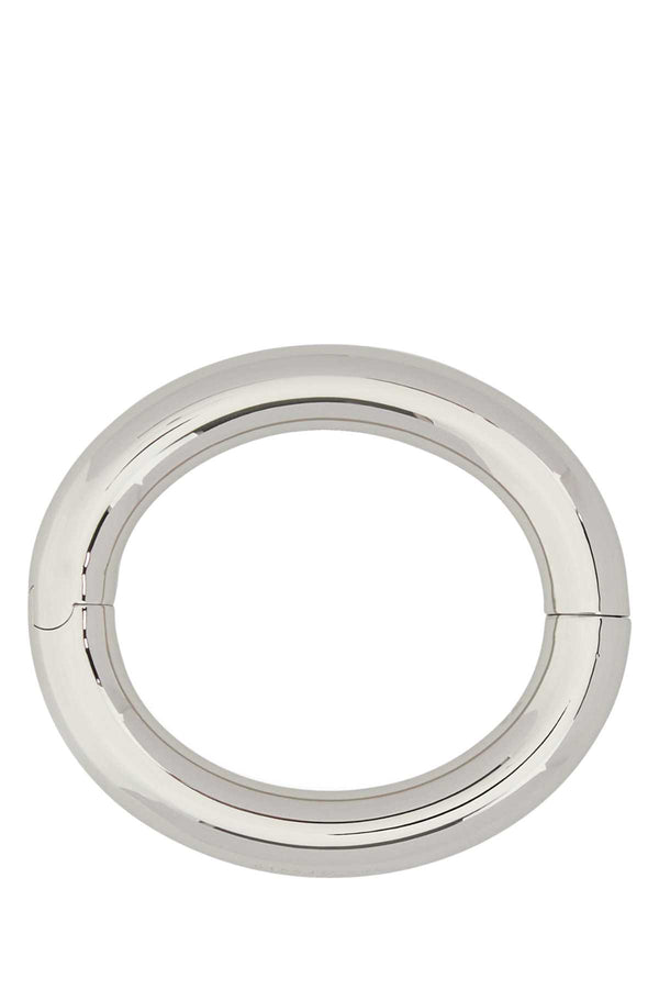 Silver Metal Bracelet Polished Palladio Bracciali