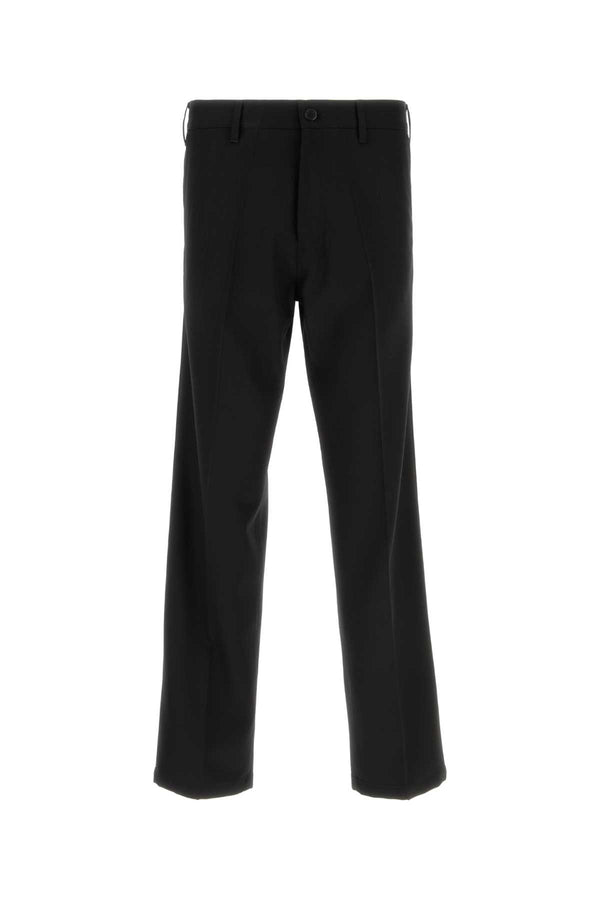 Prada 100% Wool trousers in black