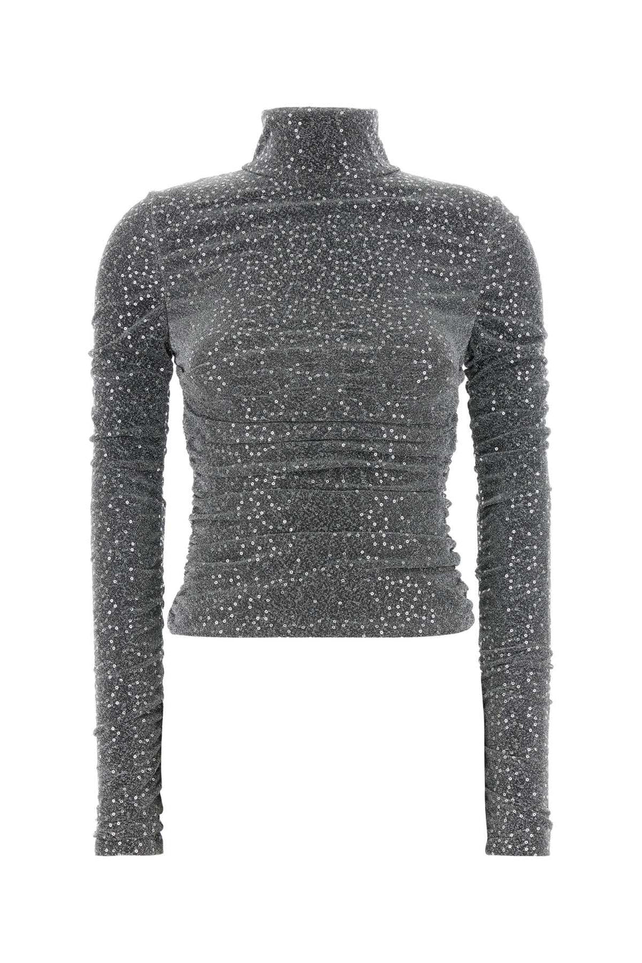 Dolce & Gabbana Exterior: 45% Polyester top in silver