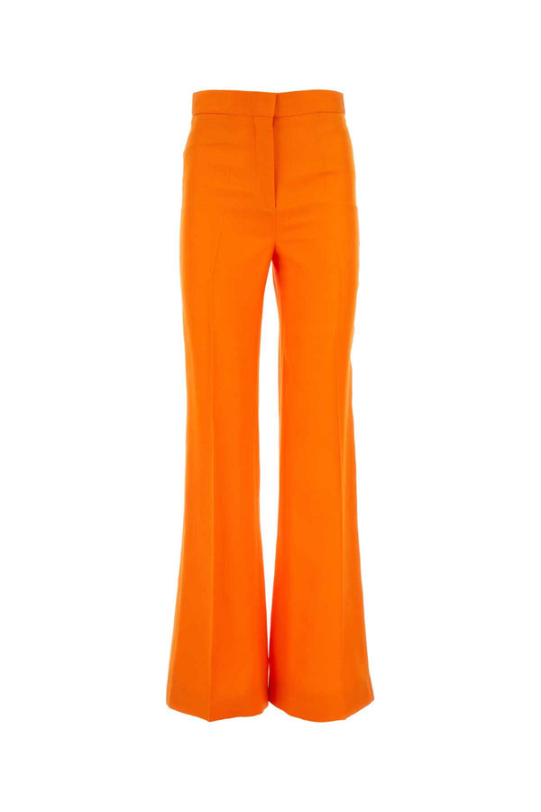 Stella McCartney 100% Viscose trousers in orange
