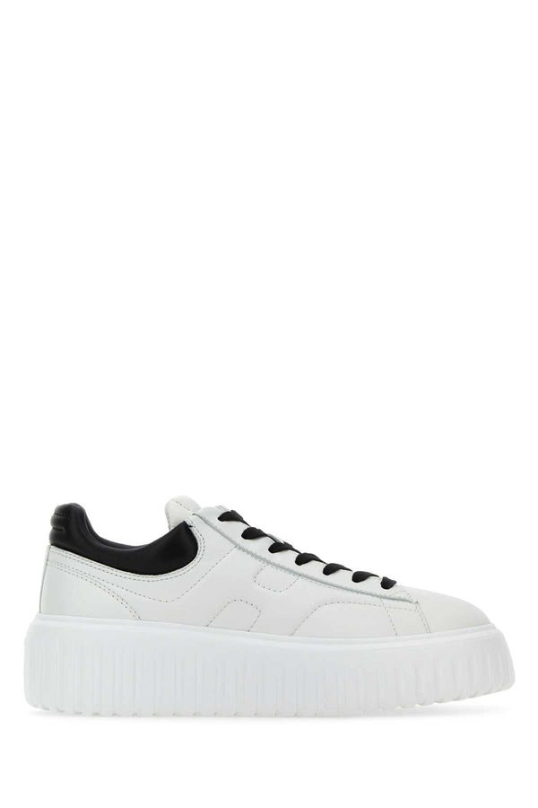 Hogan Allacciato 100% Nappa leather sneakers in white