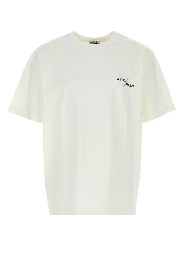 A.P.C. Renoncement 100% Cotton t-shirt in white