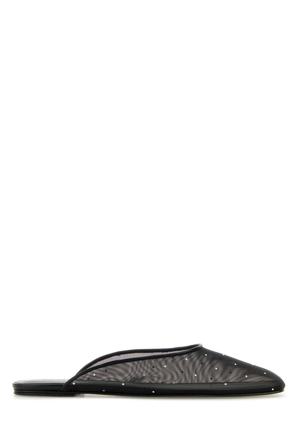 Magda Butrym Mule Exterior: 100% Nylon; Interior: 100% Fabric; Sole: Leather mule in black
