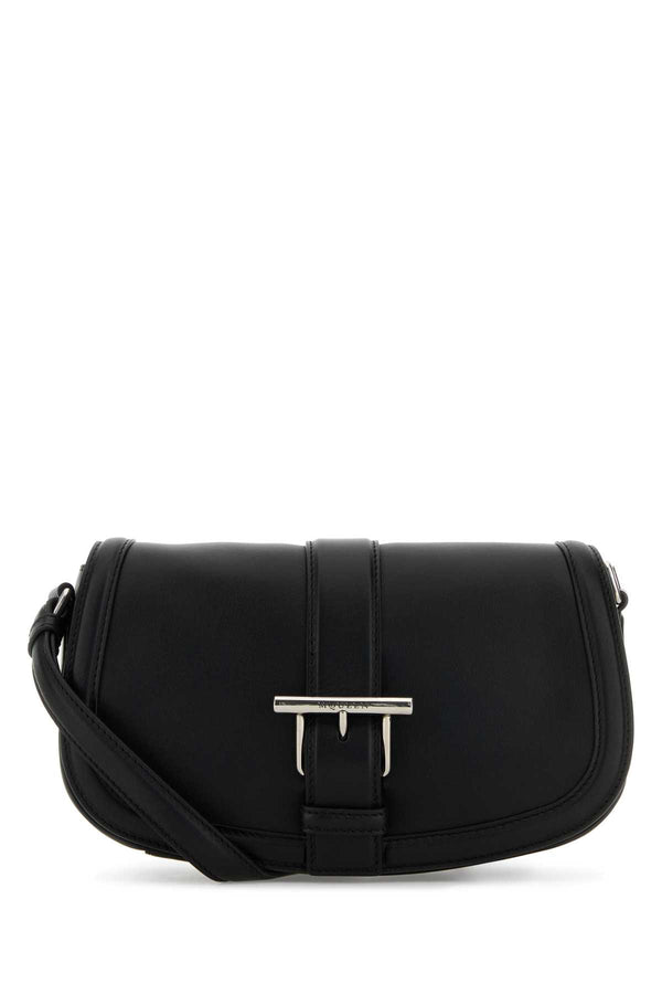 Alexander McQueen Satchel Leather crossbody bag in black