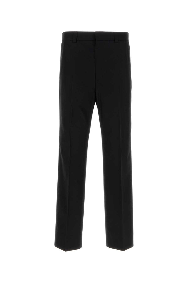 Gucci 100% Cotton trousers in black