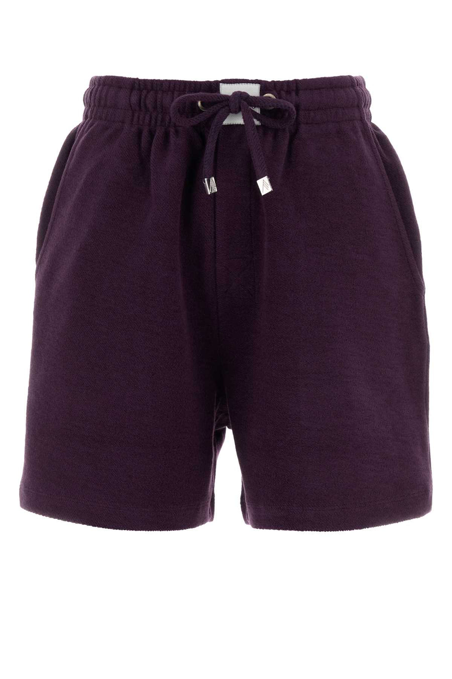 The Attico 100% Cotton bermudas in purple