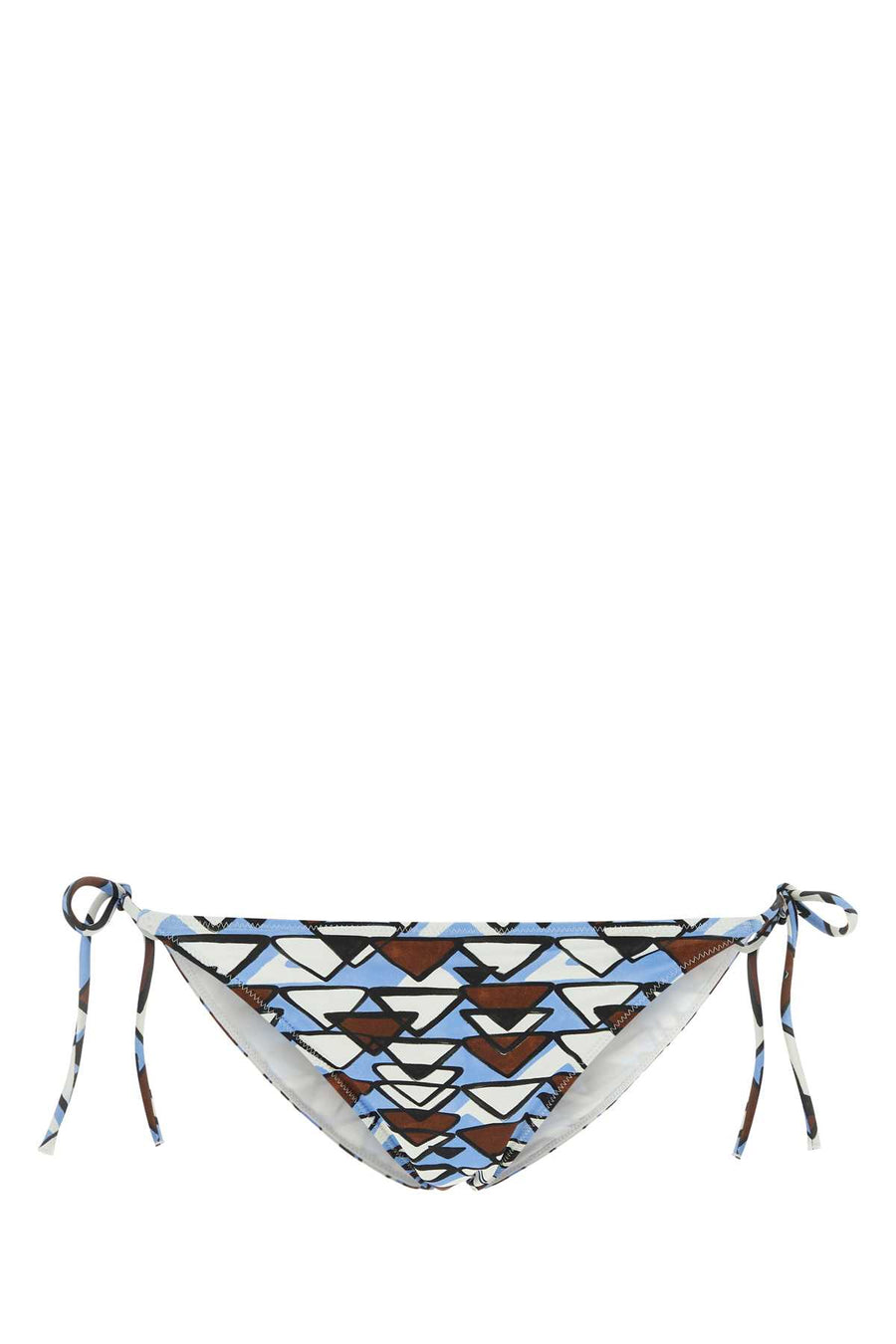 Prada Bagno 78% Nylon bikini bottom in blue